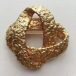 Vintage 60s Gold Cadoro Brooch